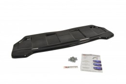 Mittlerer Cup Diffusor Heck Ansatz passend für PEUGEOT 308 II GTI schwarz Hochglanz