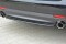 Mittlerer Cup Diffusor Heck Ansatz passend für Saab 9-3 Aero Mk2 Facelift schwarz Hochglanz