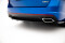 Mittlerer Cup Diffusor Heck Ansatz passend für Skoda Octavia RS Mk3 / Mk3 FL Hatchback / Kombi schwarz Hochglanz