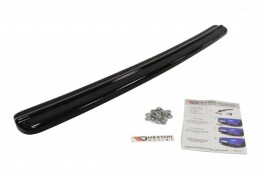 Mittlerer Cup Diffusor Heck Ansatz passend für TOYOTA CELICA T23 vor Facelift schwarz Hochglanz