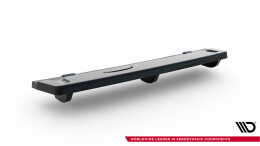 Mittlerer Cup Diffusor Heck Ansatz passend für VW GOLF 7 R im DTM LOOK schwarz Hochglanz