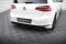 Mittlerer Cup Diffusor Heck Ansatz passend für VW GOLF 7 R im DTM LOOK schwarz Hochglanz