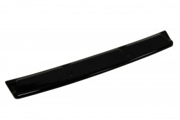 Mittlerer Cup Diffusor Heck Ansatz passend für VW GOLF 7 R VARIANT schwarz Hochglanz