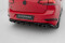 Mittlerer Cup Diffusor Heck Ansatz passend für VW Golf R Hatchback Mk7 Facelift schwarz Hochglanz
