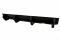 Mittlerer Cup Diffusor Heck Ansatz DTM Look für VW GOLF 7 R Facelift schwarz matt