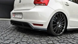 Cup Diffusor Heck Ansatz POLO MK5 GTI Facelift schwarz...