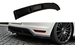 Cup Diffusor Heck Ansatz passend für DTM LOOK VW Polo GTI Mk5 Facelift schwarz Hochglanz