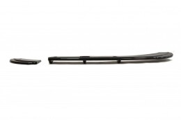 Cup Diffusor Heck Ansatz passend für DTM LOOK VW Polo GTI Mk5 Facelift schwarz Hochglanz