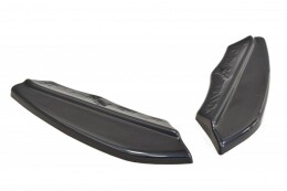 Heck Ansatz Flaps Diffusor passend für Alfa Romeo Brera schwarz Hochglanz