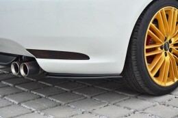 Heck Ansatz Flaps Diffusor für Alfa Romeo GT schwarz matt
