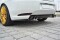 Heck Ansatz Flaps Diffusor passend für Alfa Romeo GT schwarz matt