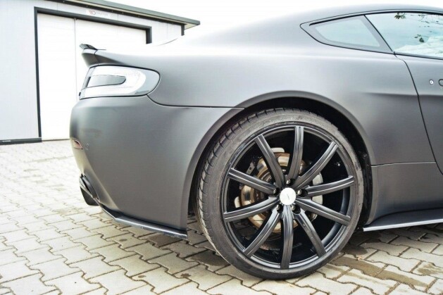Street+ Heck Ansatz Flaps passend für Aston Martin V8 VANTAGE Carbon Look