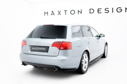 Heck Ansatz Flaps Diffusor passend für AUDI A4 B7...