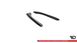 Heck Ansatz Flaps Diffusor passend für AUDI A4 B7 schwarz Hochglanz