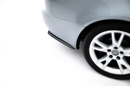 Street+ Heck Ansatz Flaps passend für Audi A4 B7 schwarz Hochglanz