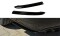Heck Ansatz Flaps Diffusor passend für Audi A4 B8 schwarz Hochglanz
