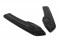 Heck Ansatz Flaps Diffusor passend für AUDI A5 S-LINE Facelift schwarz Hochglanz