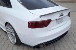 Heck Ansatz Flaps Diffusor für Audi A5 S-Line 8T FL...
