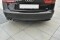 Heck Ansatz Flaps Diffusor passend für Audi A6 C7 schwarz matt