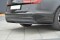 Heck Ansatz Flaps Diffusor passend für Audi A6 C7 schwarz matt