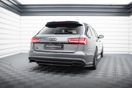 Heck Ansatz Flaps Diffusor V.1 passend für Audi A6 /...