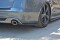 Heck Ansatz Flaps Diffusor passend für AUDI A6 C7 S-LINE AVANT Carbon Look