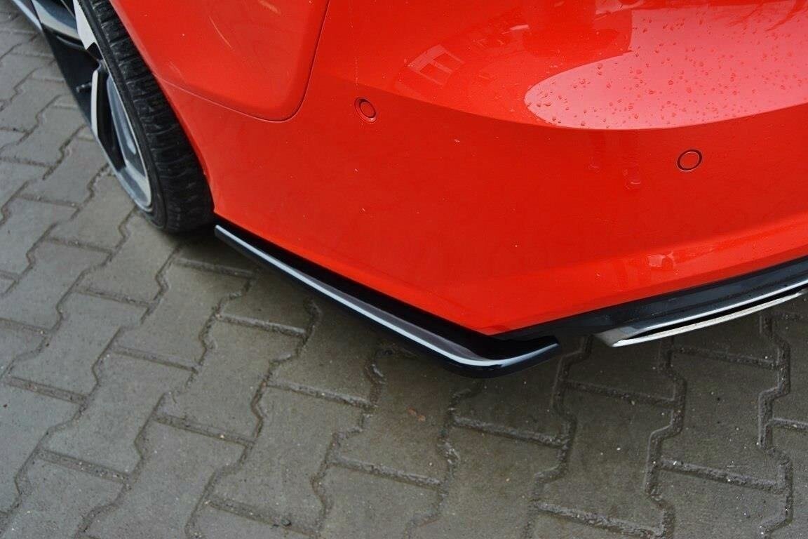 Heck Ansatz Flaps Diffusor für AUDI A7 S-LINE (FACELIFT) Carbon Look, 69,30  €