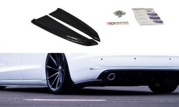 Heck Ansatz Flaps Diffusor passend für Audi A8 D4...