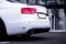 Heck Ansatz Flaps Diffusor passend für Audi A8 D4 Carbon Look