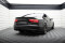 Heck Ansatz Flaps Diffusor passend für Audi A8 D4 schwarz Hochglanz