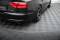 Heck Ansatz Flaps Diffusor passend für Audi A8 D4 schwarz Hochglanz