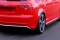 Heck Ansatz Flaps Diffusor passend für Audi RS3 8P schwarz Hochglanz