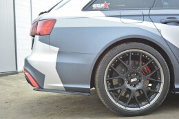 Heck Ansatz Flaps Diffusor für Audi RS6 C7 / C7 FL...