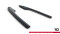 Heck Ansatz Flaps Diffusor passend für Audi Audi RS6 C7 / C7 Facelift schwarz Hochglanz