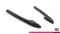 Heck Ansatz Flaps Diffusor passend für Audi Audi RS6 C7 / C7 Facelift schwarz Hochglanz