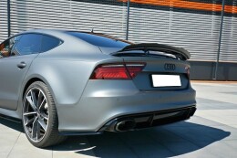 Street+ Heck Ansatz Flaps passend für Audi RS7 FL Carbon Look