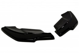 Heck Ansatz Flaps Diffusor passend für Audi S3 8P / S3 8P FL schwarz Hochglanz