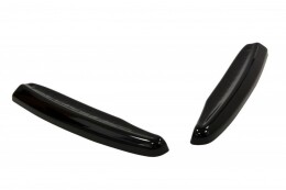 Heck Ansatz Flaps Diffusor passend für Audi S3 / A3 S-Line 8V Hachback / Sportback schwarz Hochglanz