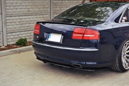 Heck Ansatz Flaps Diffusor passend für Audi A8 W12...