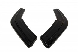 Heck Ansatz Flaps Diffusor passend für BMW 1er F20/F21 M-Power (vor Facelift) Carbon Look