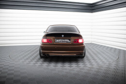 Heck Ansatz Flaps Diffusor passend für BMW 3er E46 M...