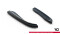 Heck Ansatz Flaps Diffusor passend für BMW 3er E46 M Paket COUPE schwarz Hochglanz
