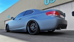 Heck Ansatz Flaps Diffusor passend für BMW 3er E92 M...