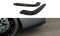 Heck Ansatz Flaps Diffusor passend für BMW 3er E92 M Paket schwarz Hochglanz