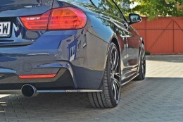 Heck Ansatz Flaps Diffusor für BMW 4er F32 M Paket...