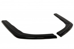 Heck Ansatz Flaps Diffusor passend für BMW 4er F32 M Paket Carbon Look