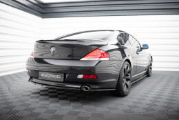 Heck Ansatz Flaps Diffusor passend für BMW 6er Coupe...