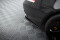 Heck Ansatz Flaps Diffusor passend für BMW 6er Coupe E63 / Cabrio E64 schwarz Hochglanz
