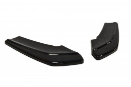 Heck Ansatz Flaps Diffusor passend für BMW X4 M Paket Carbon Look