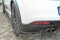 Heck Ansatz Flaps Diffusor passend für FIAT GRANDE PUNTO ABARTH Carbon Look